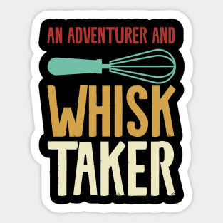 Whisk pun Sticker